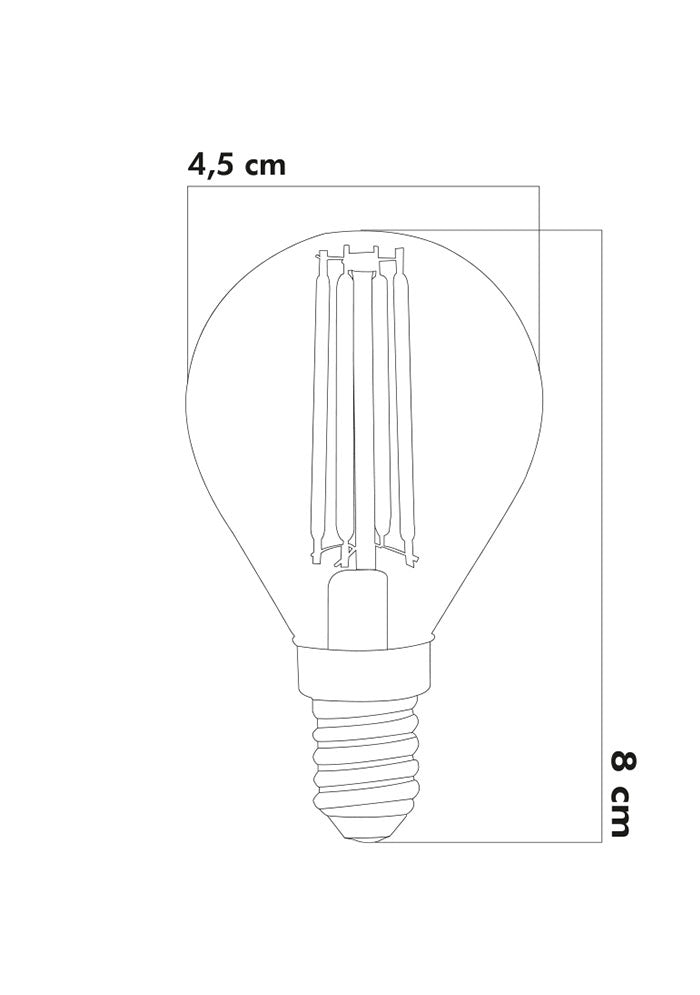 Heka Led Ampul 6W E14 3000KGün Işığı ERD-44