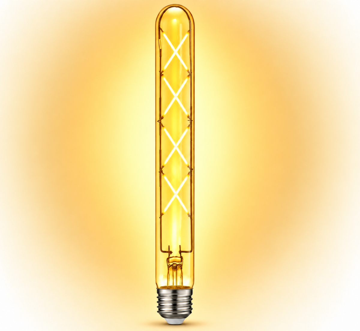Heka T30 Rustik Çubuk LED Ampul 8W E27 2500K Sarı Işık ERD-38