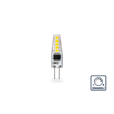 Heka 220V Cob LED Ampul 2W G4 3000K Gün Işığı ERD-266