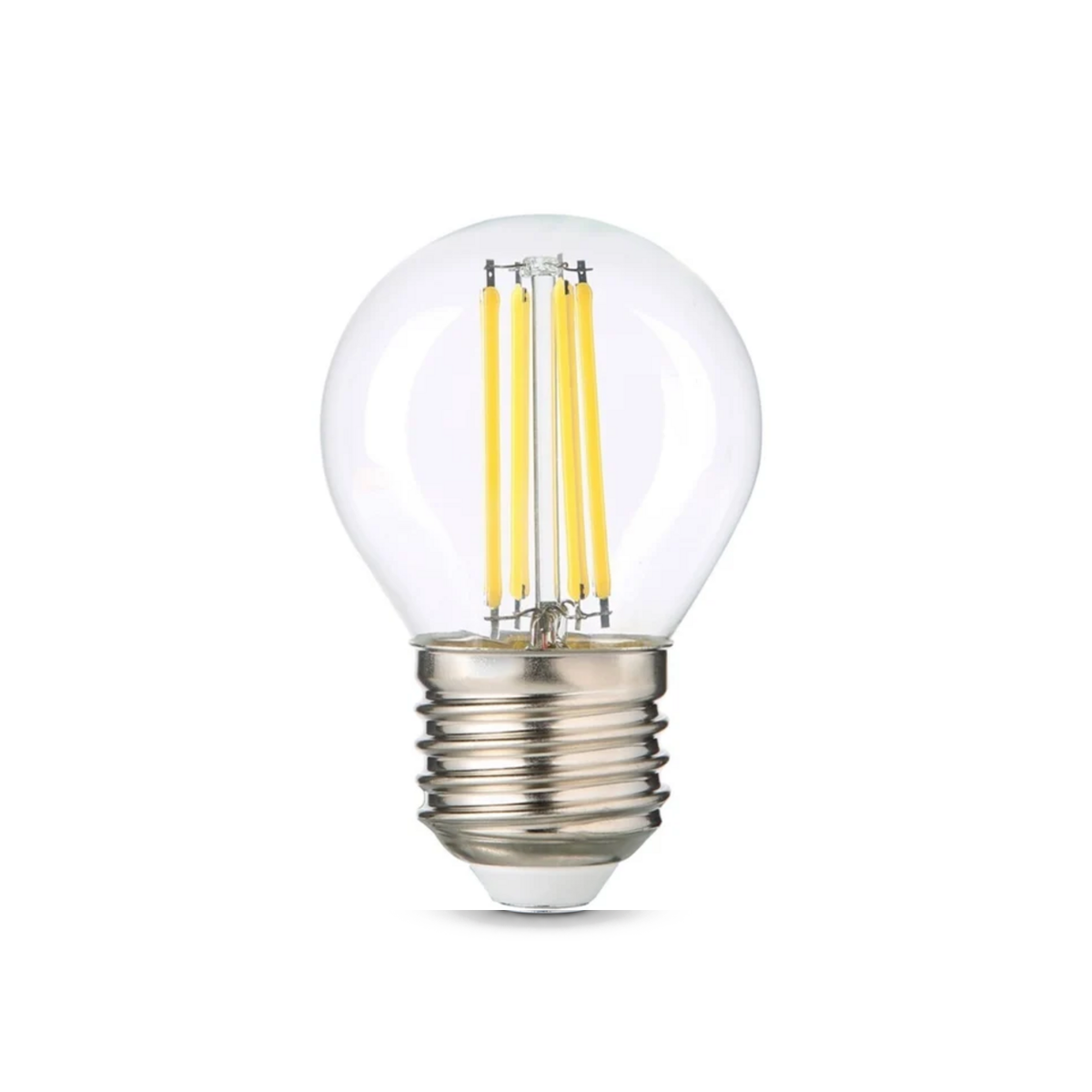 Heka G45 Şeffaf Cam LED Ampul 6W E27 3000K Gün Işığı ERD-42