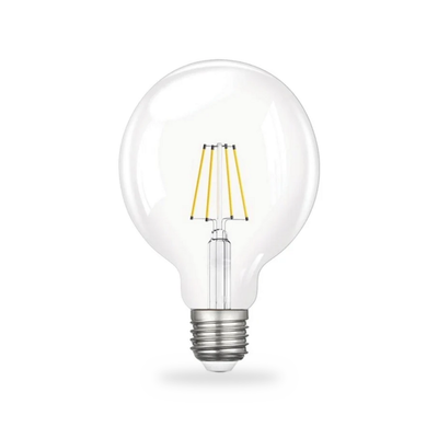 Heka G95 Şeffaf Cam LED Ampul 7W E27 6500K Beyaz Işık ERD-323