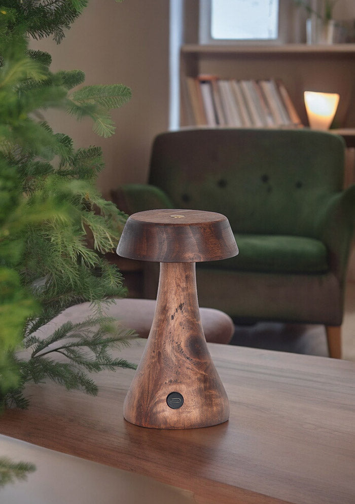 MORCHELLA ŞARJLI WENGE MANTAR MASA LAMBASI