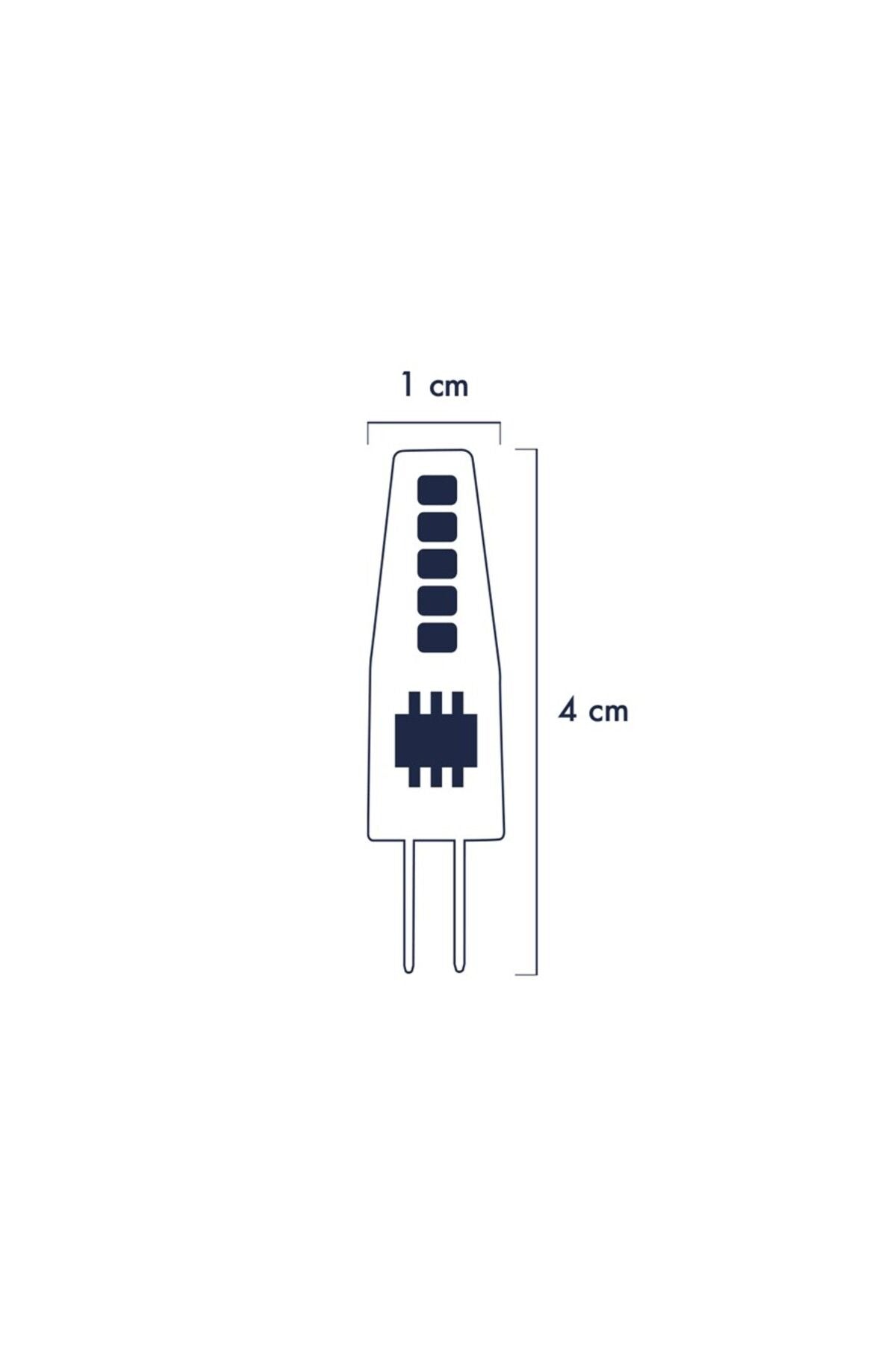 Heka Cob LED Ampul G4 2W 3000K 5'li ERD-266