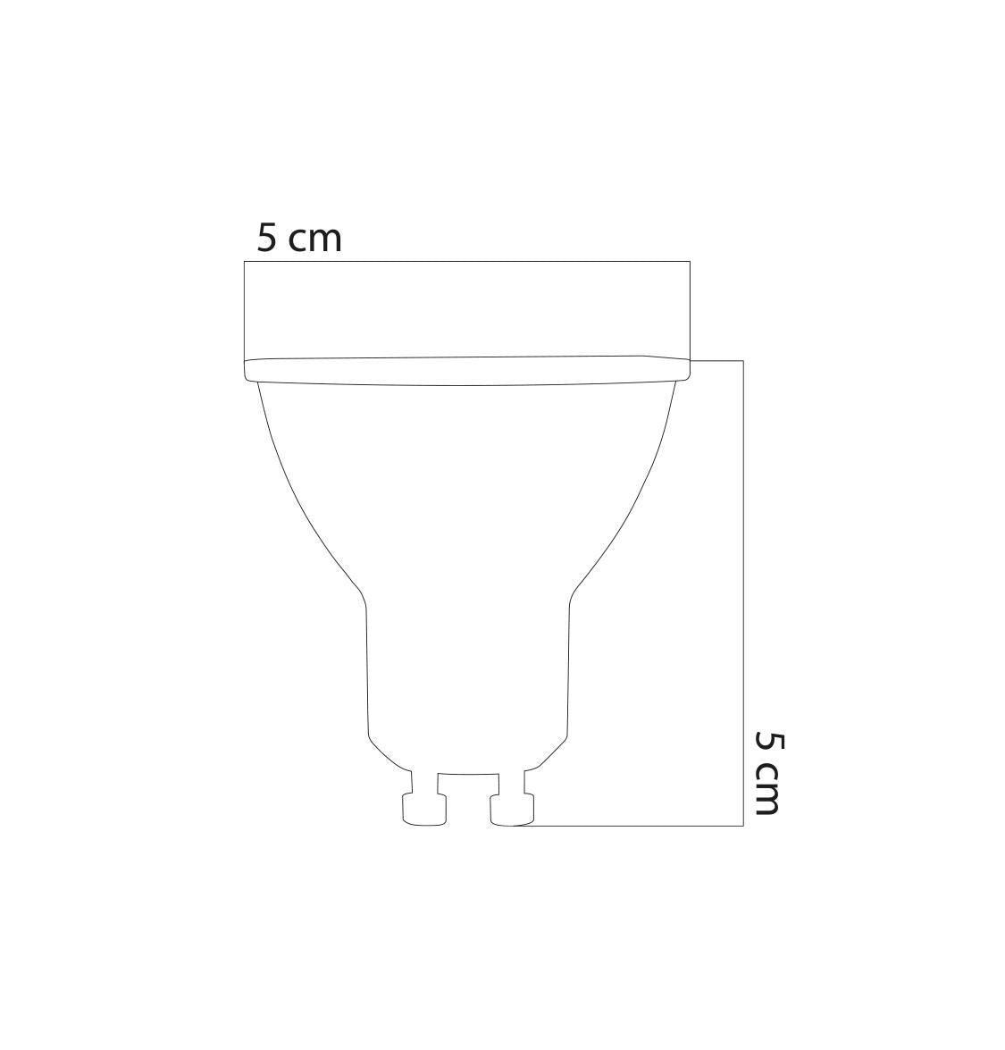 GU10 220V 6W 3000K COB LED AMPUL ERD-284 - Aydınlatmacıyız