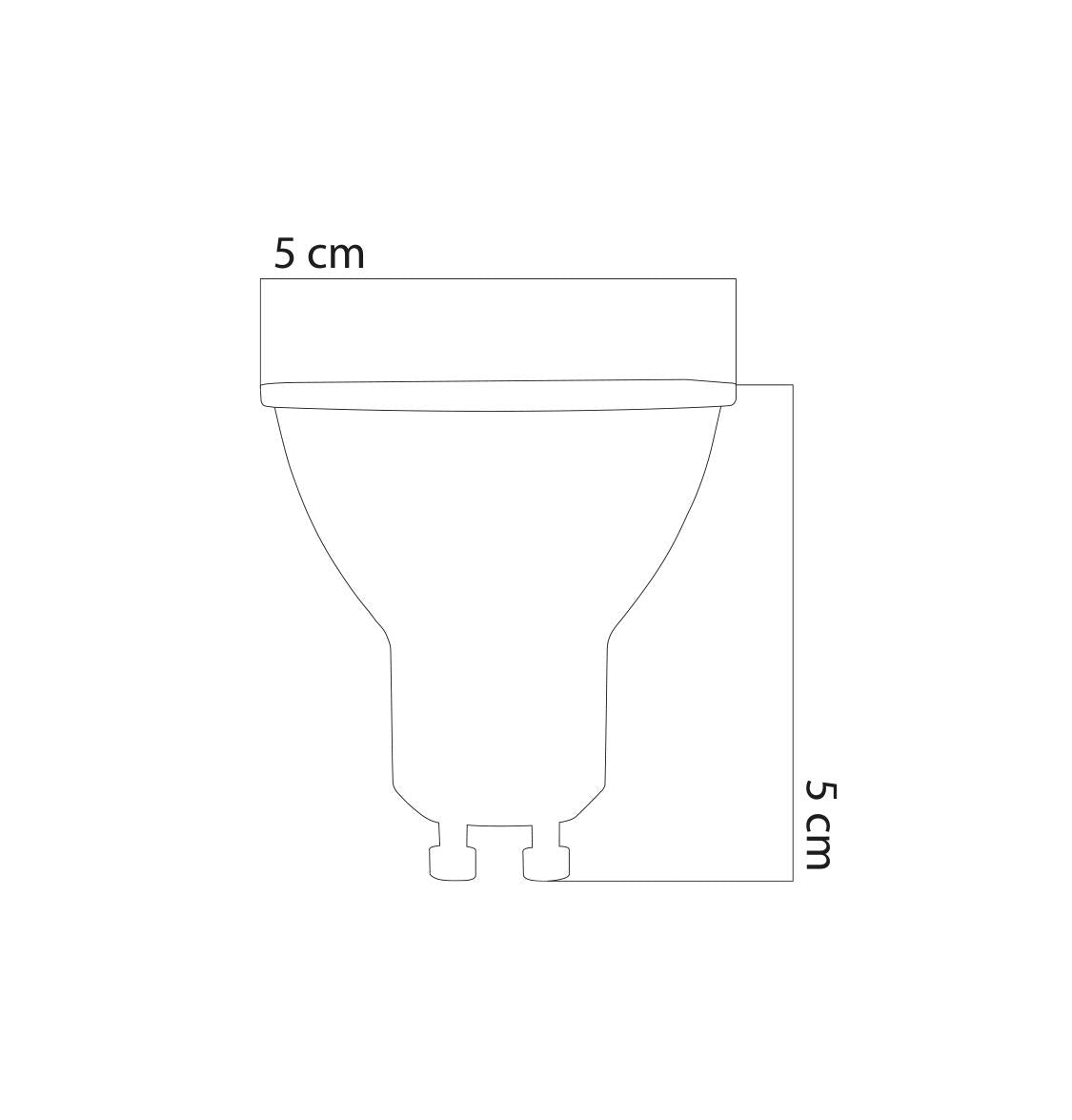 GU10 220V 6W 4000K COB LED AMPUL ERD-285 - Aydınlatmacıyız