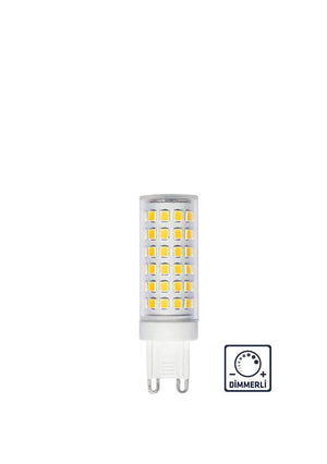 ERD-289 UZUN MISIR ŞEFFAF 7 W 3000K G9 LED AMPUL ERD-289 - Aydınlatmacıyız