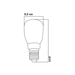 ERD-290 OPAL CAM 2 W 3000K E14 LED AMPUL ERD-290 - Aydınlatmacıyız