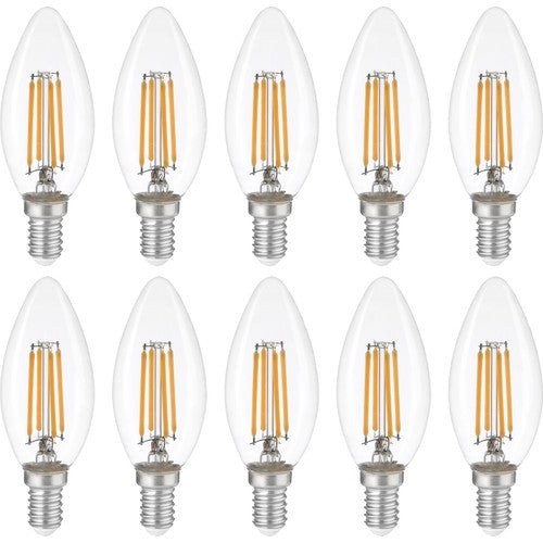 Heka Rustik LED Ampul 8W 3000K E14 (Gün Işığı) 10'lu ERD-35