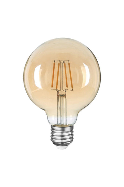 HEKA G125 Bal Cam LED Ampul 7W E27 2500K Sarı Işık ERD-318