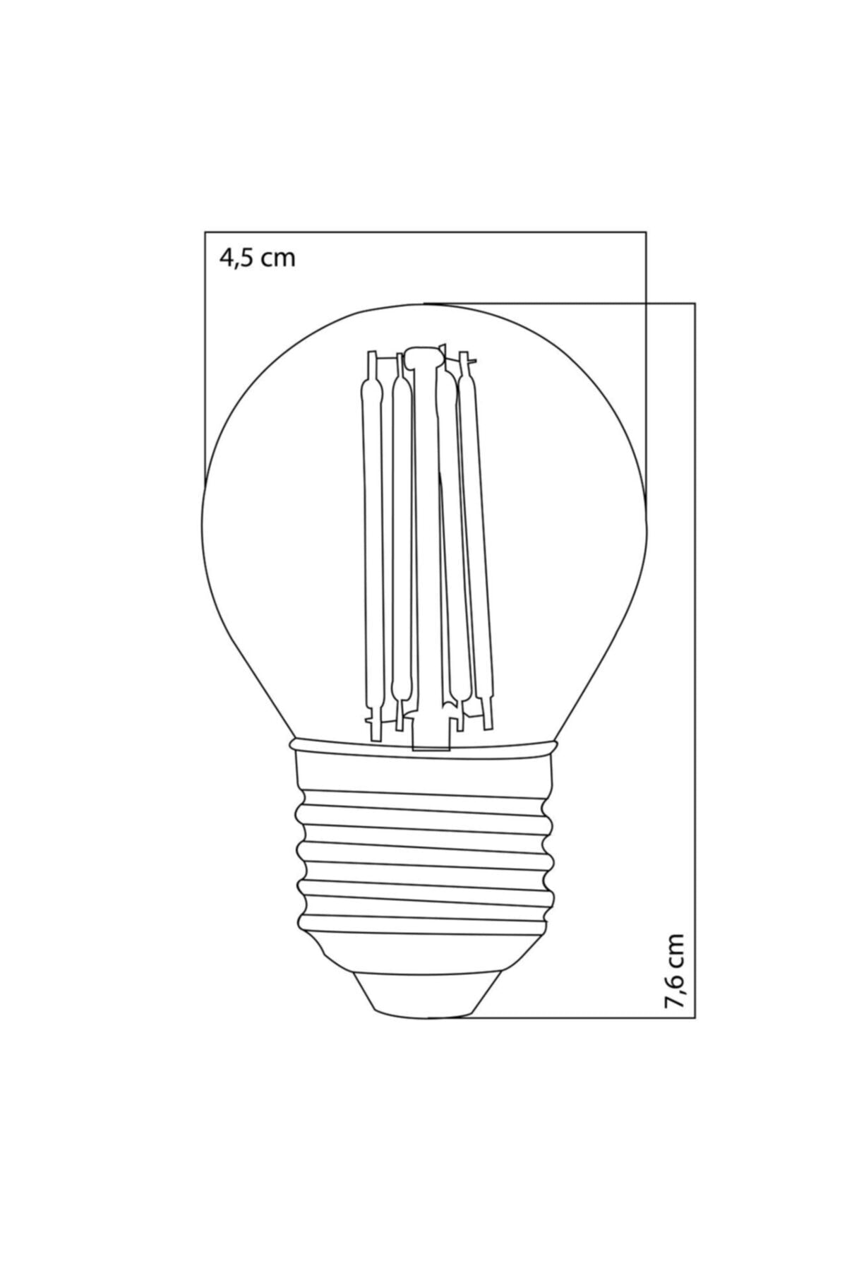 Heka Led Ampul 6W 3000K E27 (Gün Işığı) ERD-42