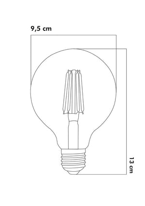 Heka Led Ampul E27 9W 3000K Gün Işığı ERD-232 - Aydınlatmacıyız