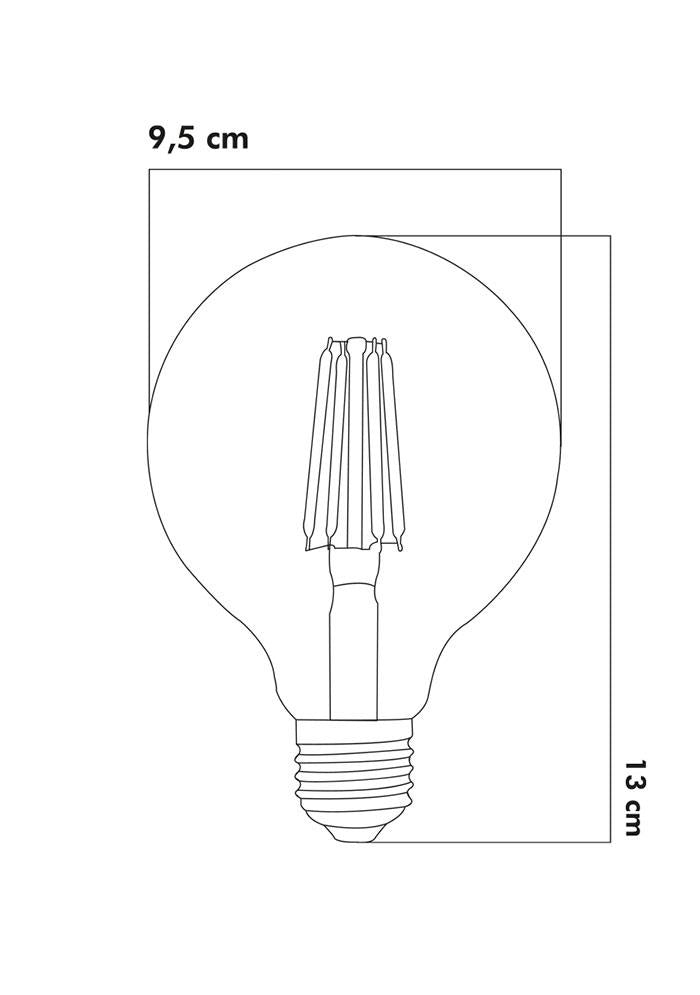 Heka Led Ampul E27 9W 3000K Gün Işığı ERD-232 - Aydınlatmacıyız