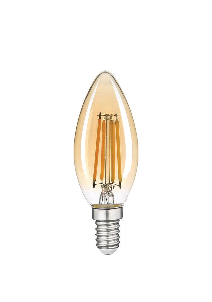 Heka Rustik Led Ampul 6W E14 2500K Gün Işığı ERD-34 - Aydınlatmacıyız