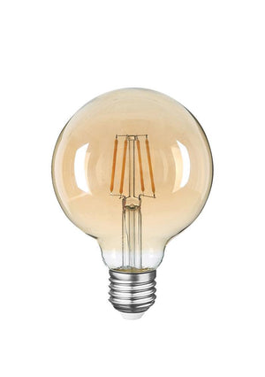 Heka Rustik Led Ampul E27 G95 6W 2500K Gün Işığı ERD-82 - Aydınlatmacıyız