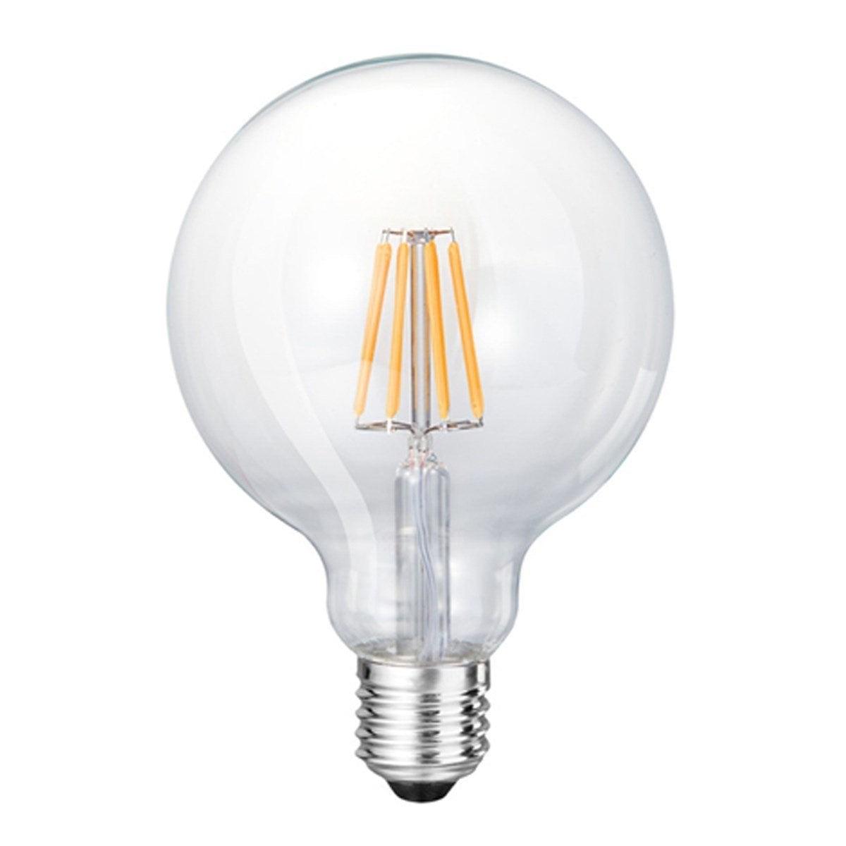 Heka Rustik Led Ampul E27 G95 6W 2700K Gün Işığı ERD-88 - Aydınlatmacıyız