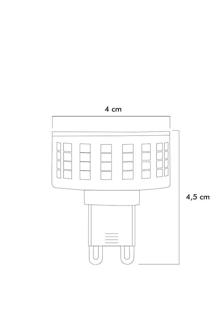 Heka Smd Led Ampul G9 9W 3000K ERD-270 - Aydınlatmacıyız
