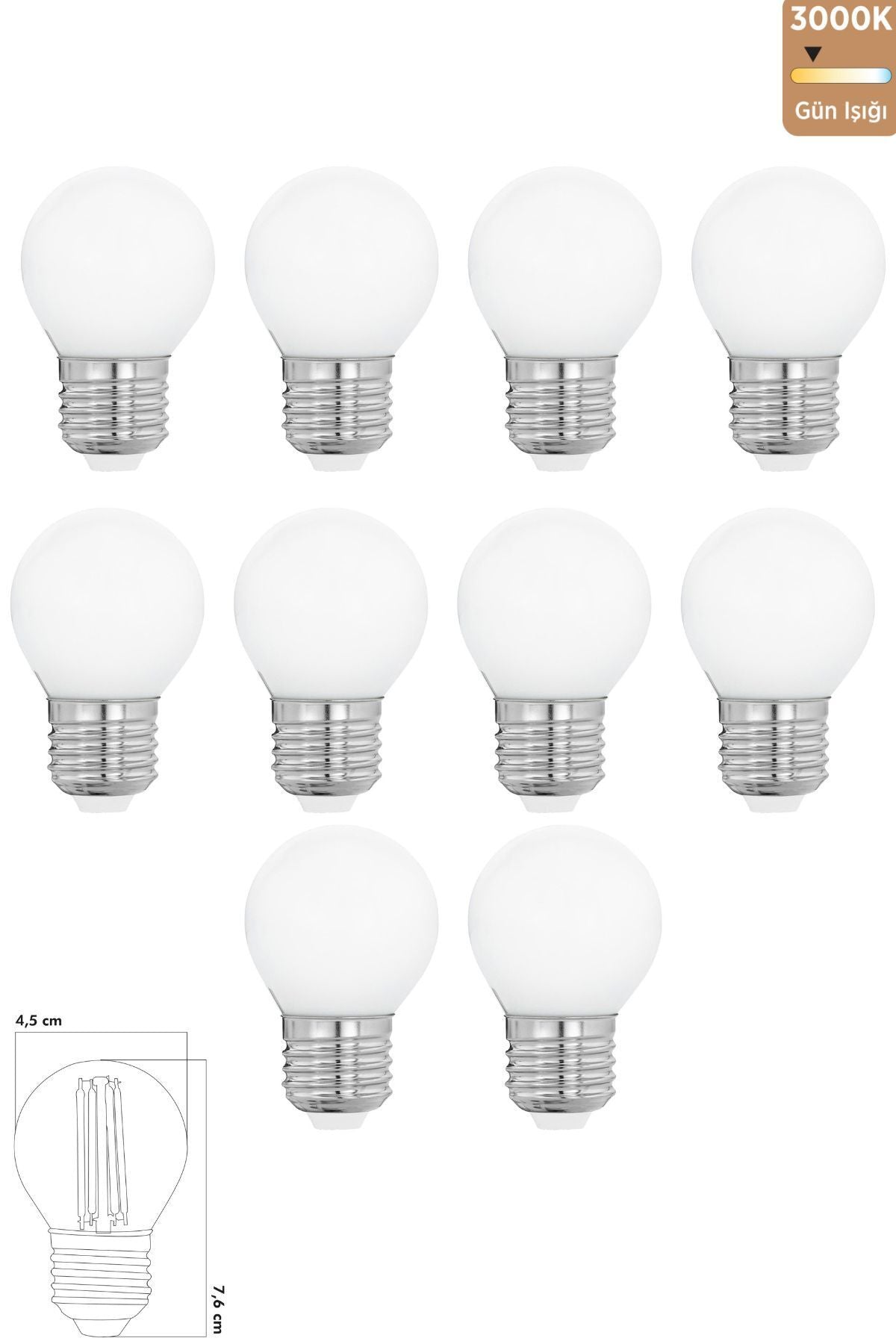 Heka LED Ampul 6W 3000K E27 (Gün Işığı) 10'lu ERD-239