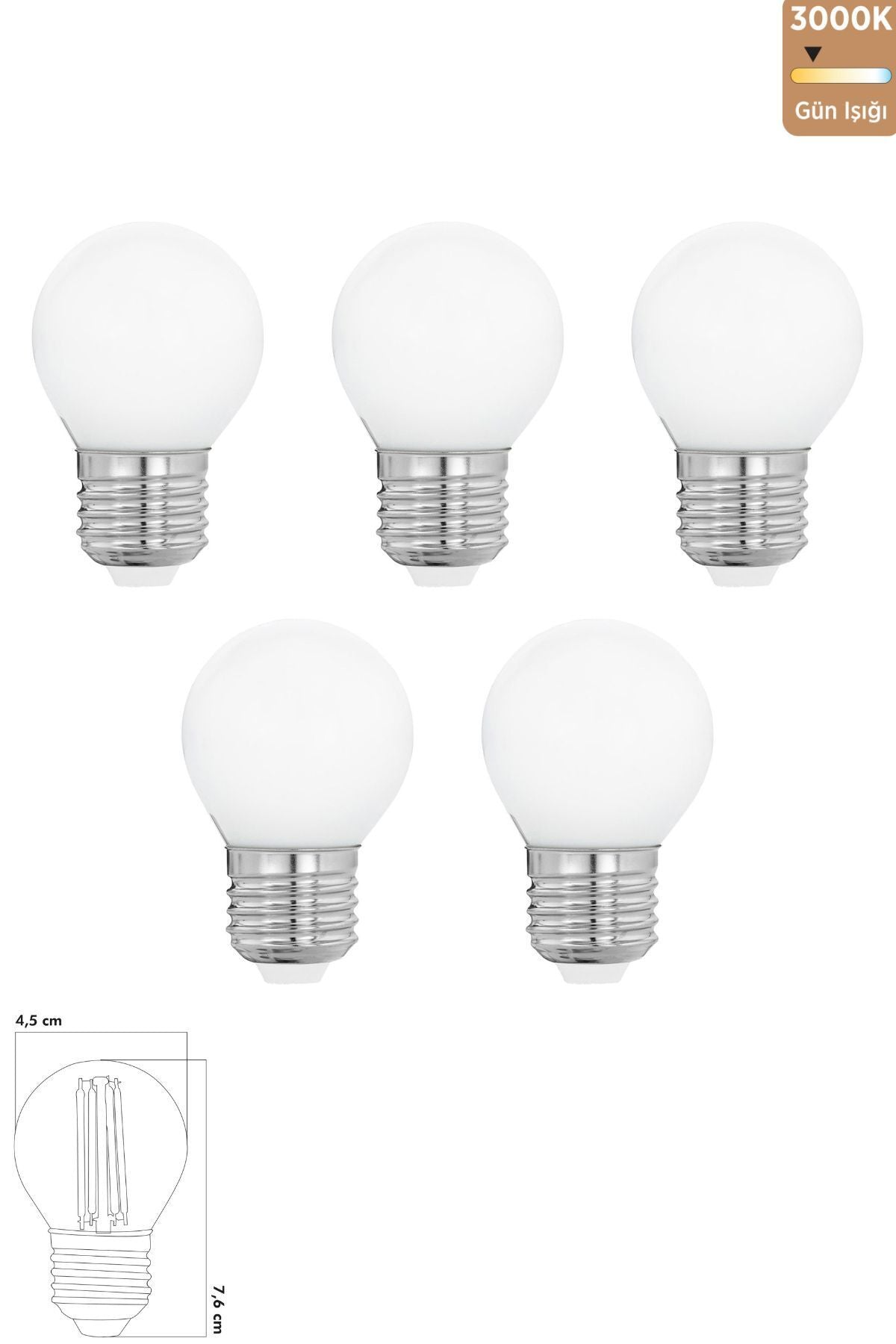 Heka LED Ampul 6W 3000K E27 (Gün Işığı) 5'li ERD-239