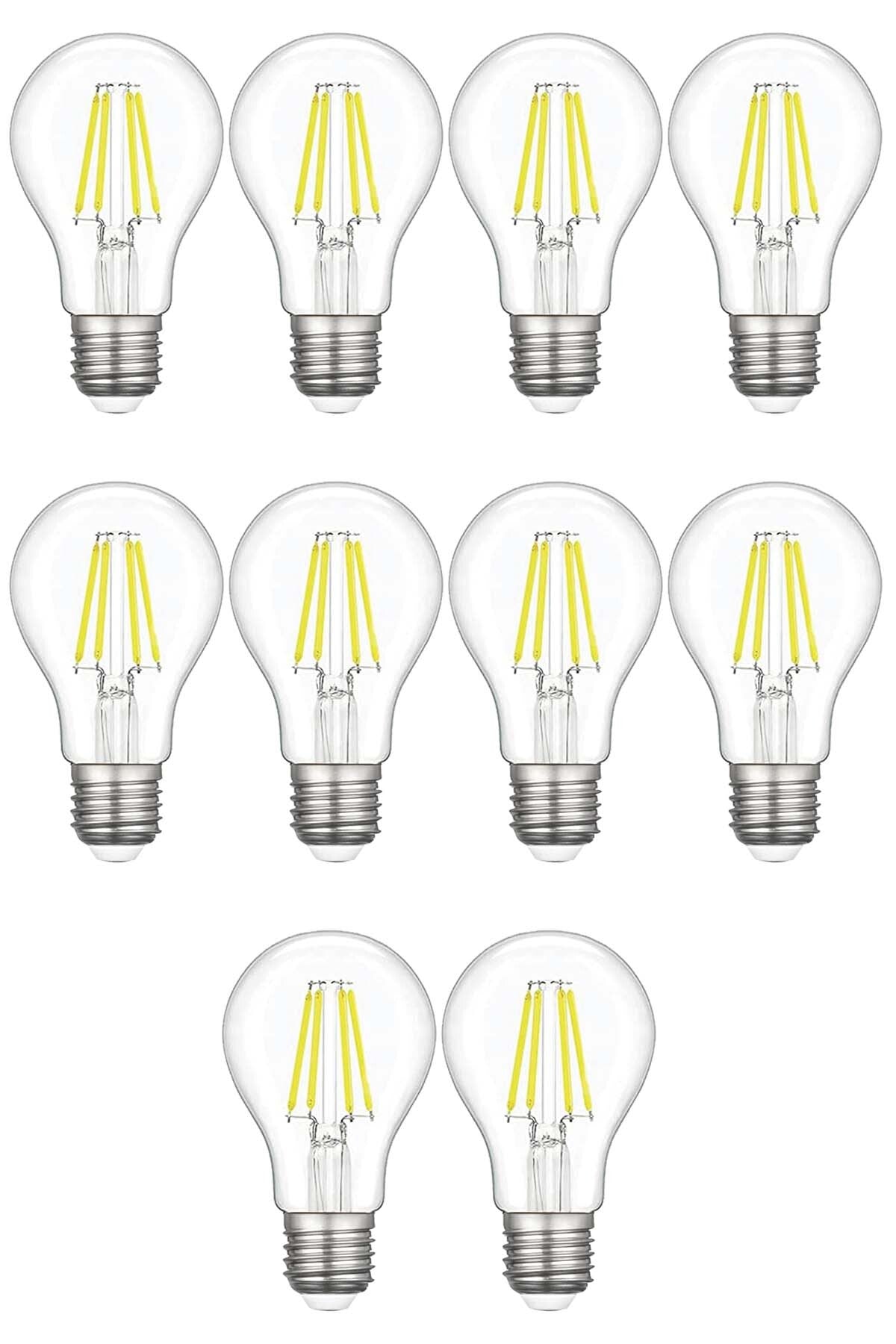 Heka LED Ampul 6w 6500k E27 Beyaz A60 10'lu ERD-96