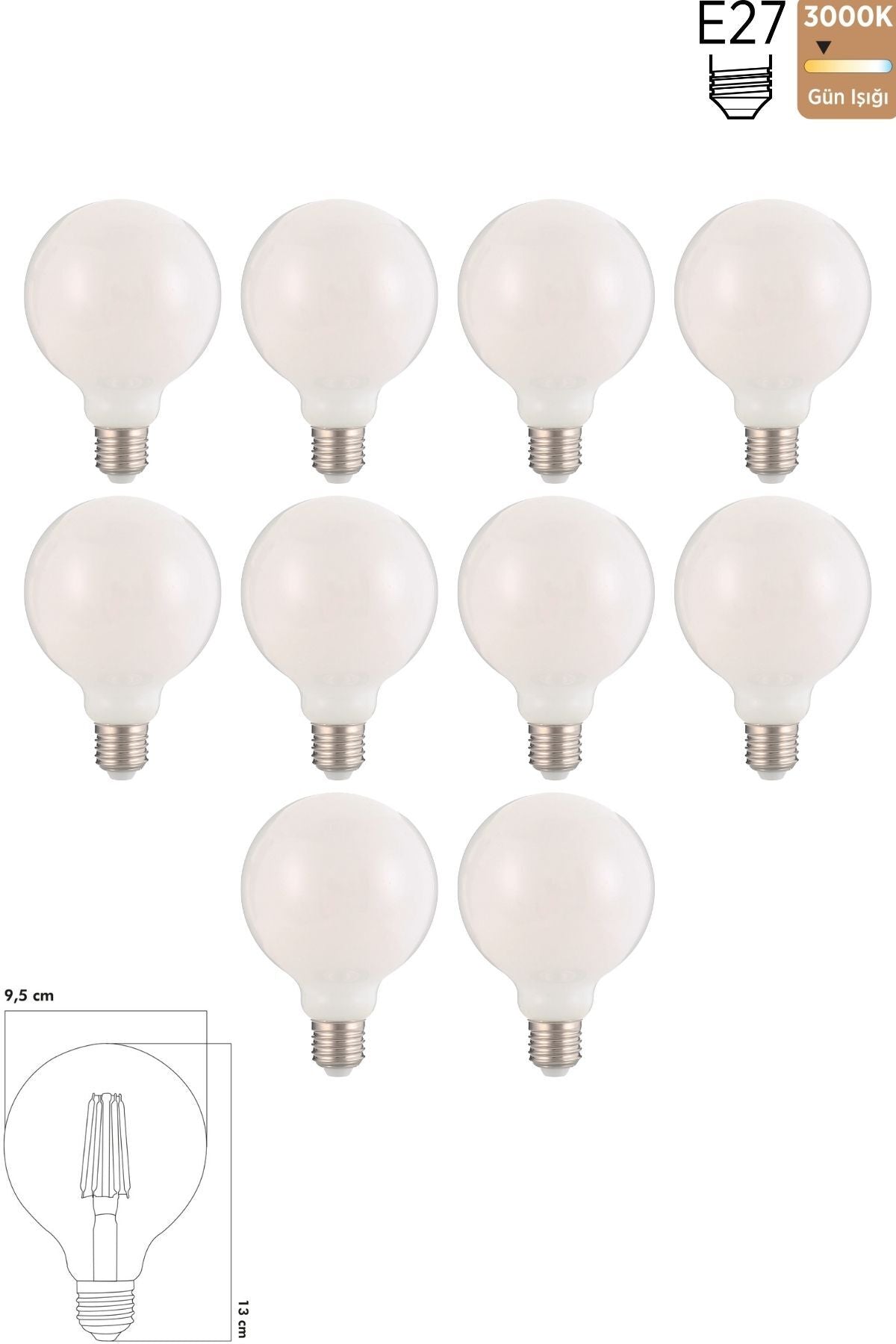 Led Ampul E27 9W 3000K Gün Işığı 10'lu ERD-232