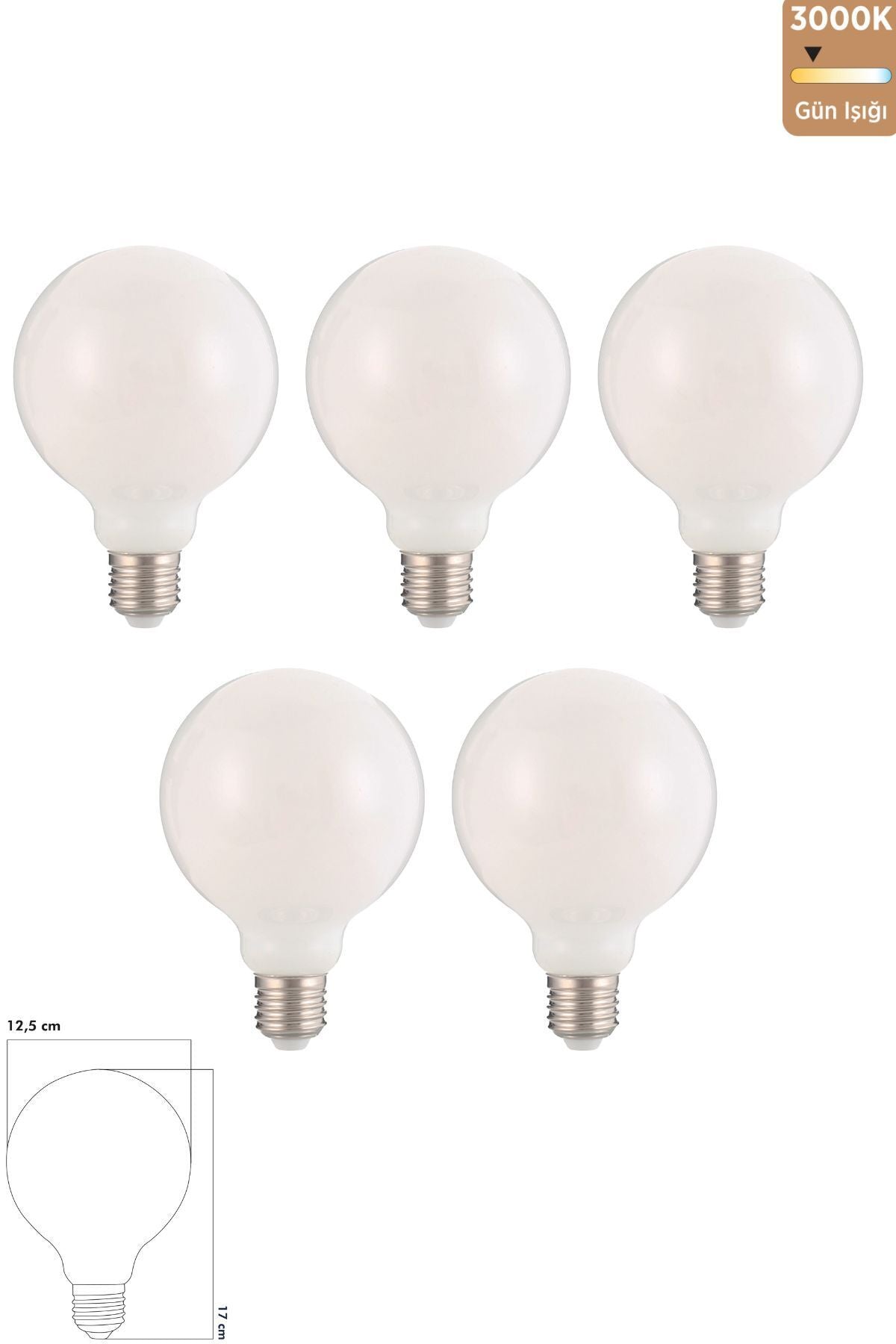 Heka LED Ampul E27 9W 3000K Gün Işığı 5'li ERD-233