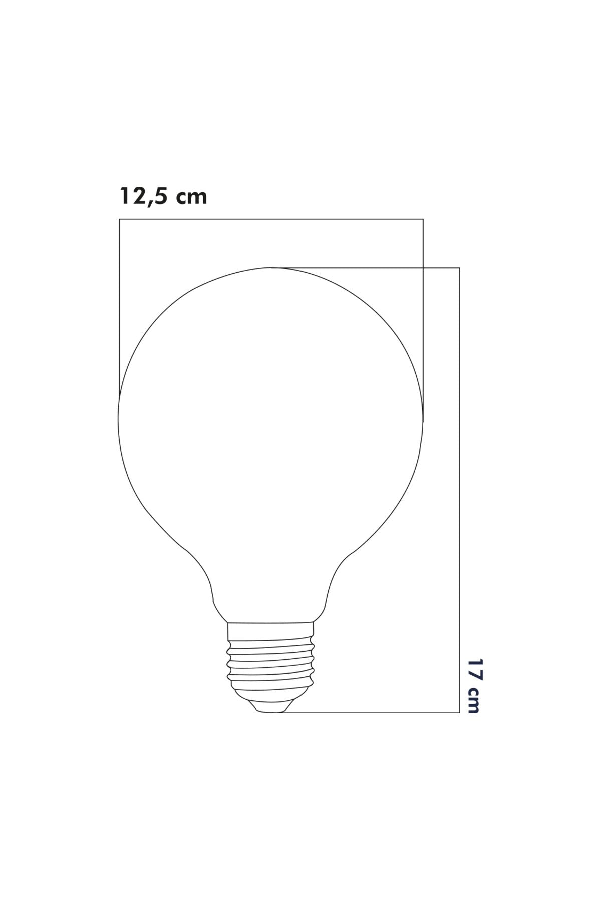 Heka LED Ampul E27 9W 3000K Gün Işığı 3'lü ERD-233