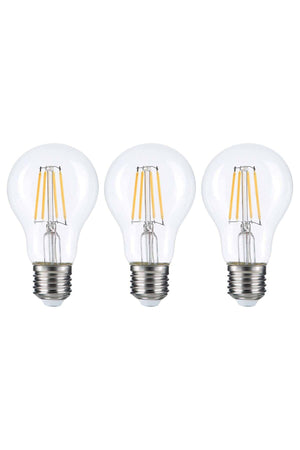 Heka Led Rustik Ampul E27 6W 3000K Gün Işığı 3'lü ERD-95 - Aydınlatmacıyız