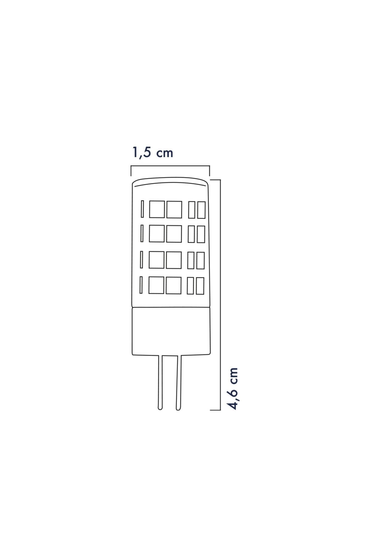 Smd Led Ampul 5 Watt G4 Gün Işığı 10'lu ERD-267