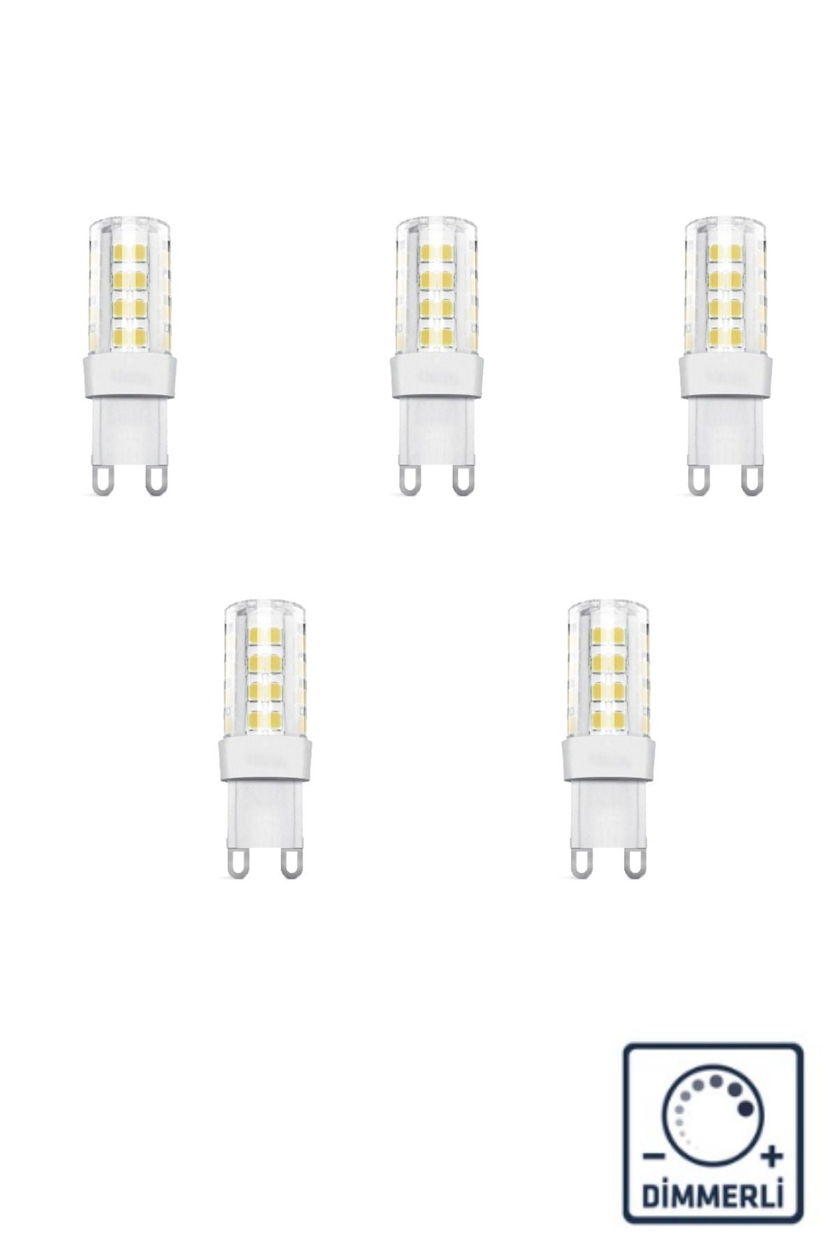 Smd LED Ampul G9 5W 3000k Gün Işığı 5'li ERD-268