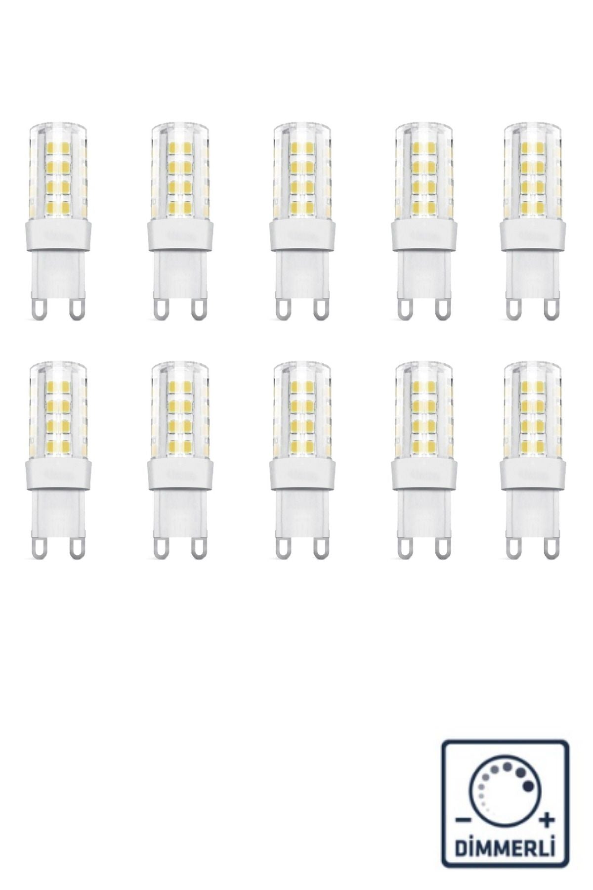 Smd LED Ampul G9 5W 3000k Gün Işığı 10'lu ERD-268