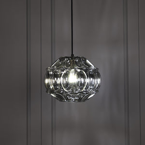 TABIT TEKLİ FÜME CAM AVİZE - Aydınlatmacıyız