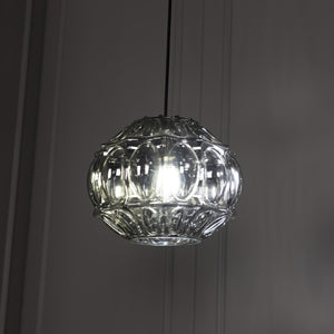 TABIT TEKLİ FÜME CAM AVİZE - Aydınlatmacıyız