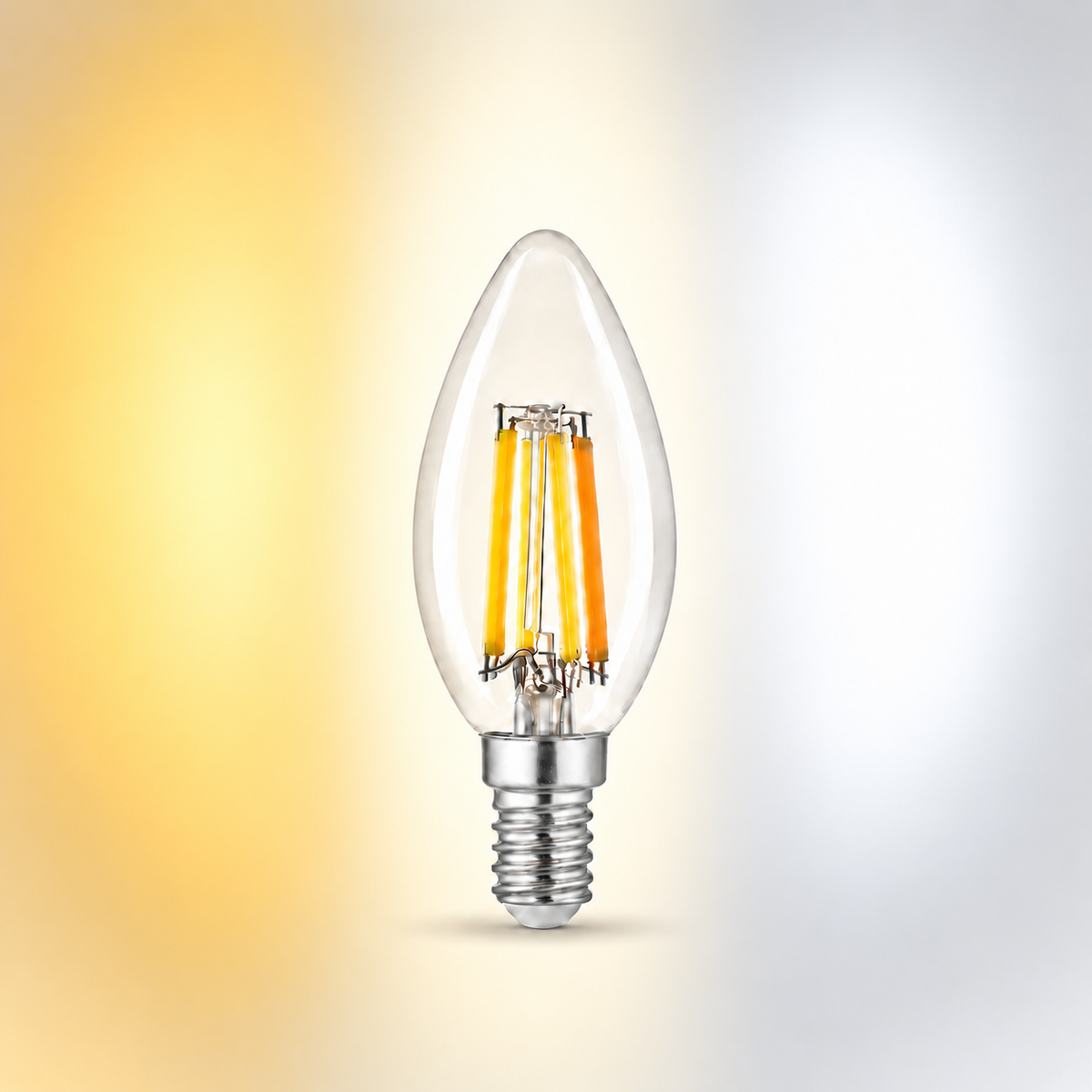 Heka C35 3 Renkli Filament Rustik LED Ampul 6W E14 ERD-260