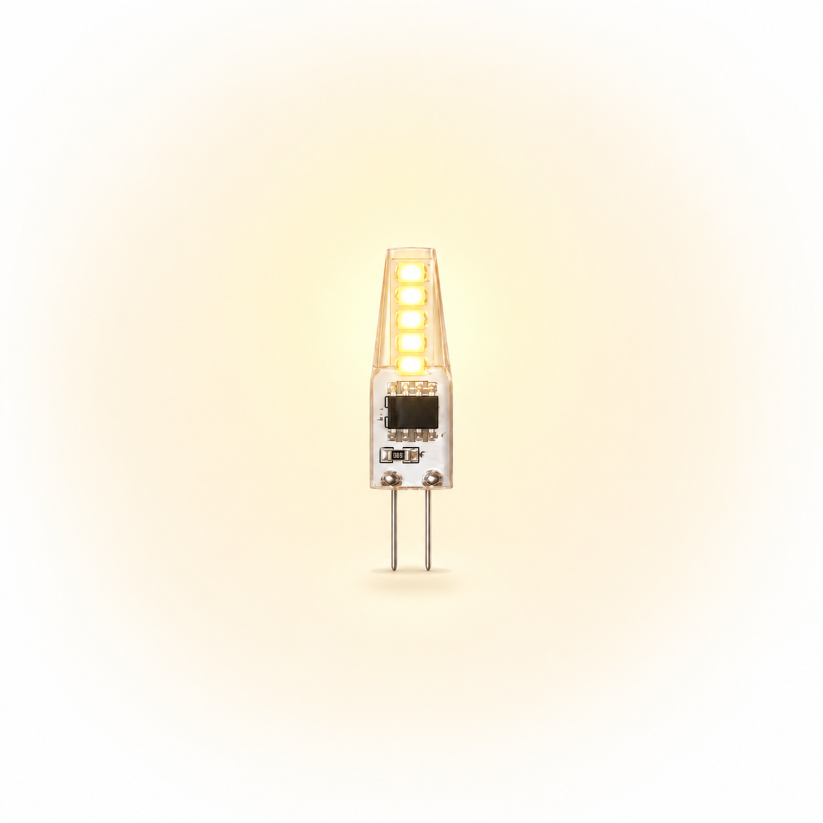 Heka 220V Cob LED Ampul 2W G4 3000K Gün Işığı ERD-266