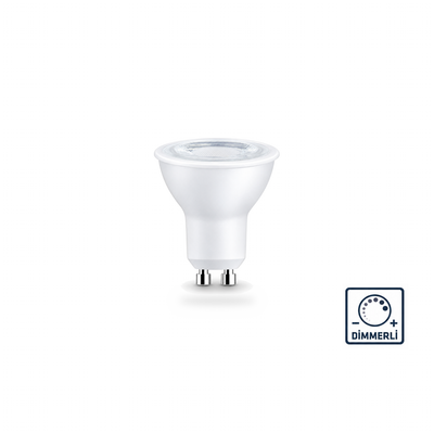 Heka 220V Cob LED Ampul 6W GU10 3000K Gün Işığı ERD-284