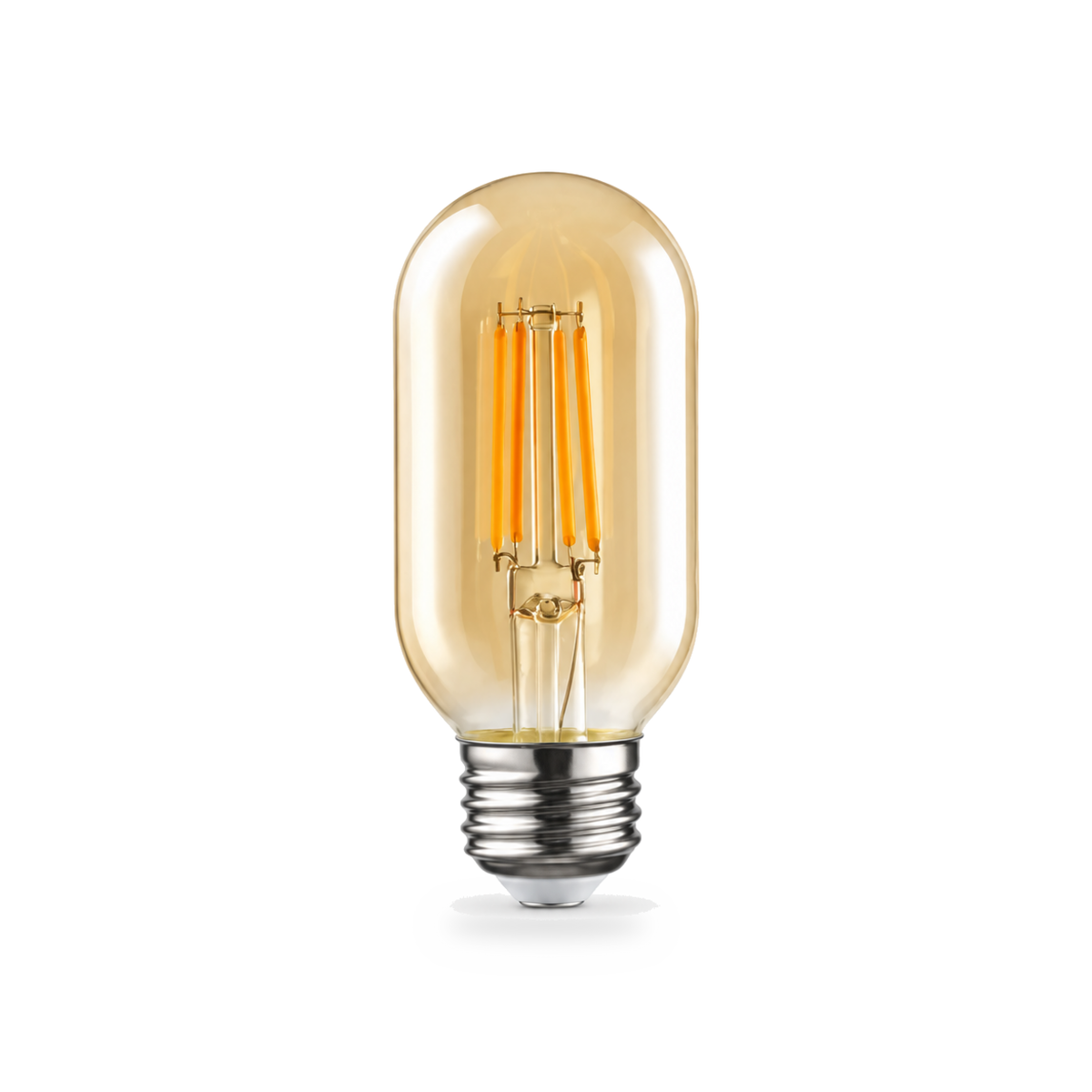 Heka T45 Bal Cam Rustik LED Ampul 6W E27 2500K Sarı Işık ERD-45