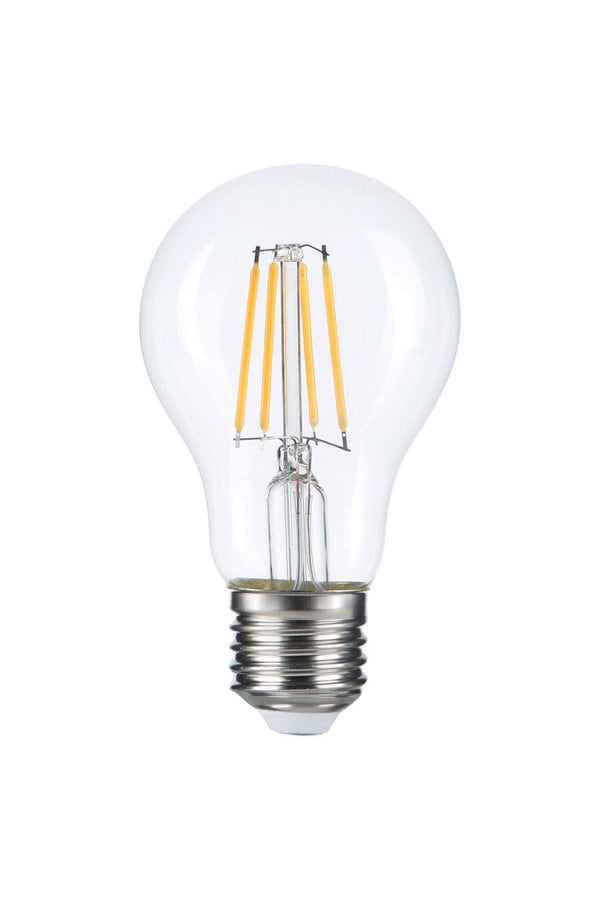 HEKA A60 Şeffaf Cam Filament LED Ampul 7W E27 4000K Ilık Beyaz ERD-311