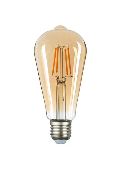 Heka Led E27 St64 Ampul 6W 2500K (Gün Işığı) ERD-81 - Aydınlatmacıyız