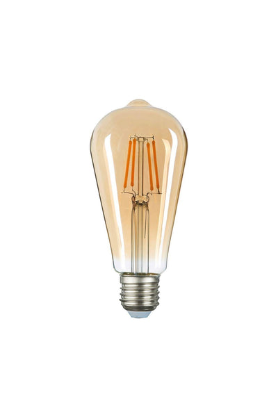 HEKA ST64 Bal Cam LED Ampul 10W E27 2500K Sarı Işık ERD-315